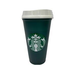 Starbucks Holiday Collectable Limited Edition Green Reusable Cup 2020